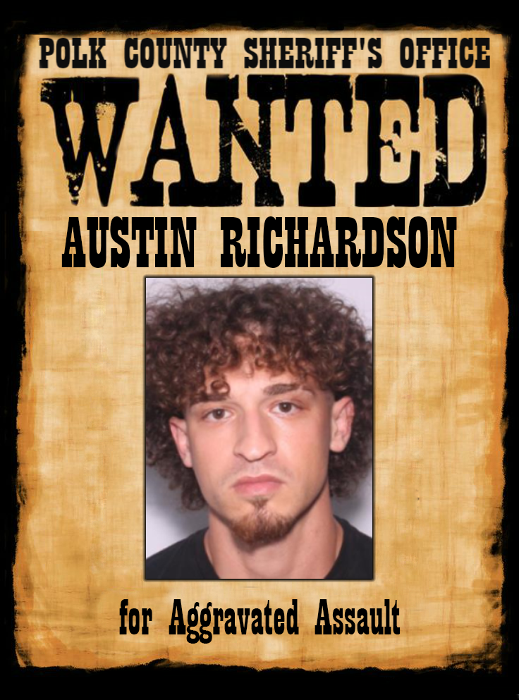 WANTED POSTER Austin Richardson